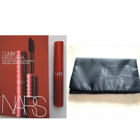 NARS Mini Climax Mascara + Travel Makeup Pouch - Picture 1 of 6